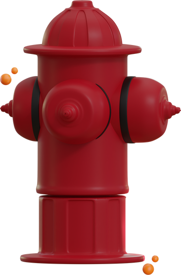 3D Fire hydrant Illustration